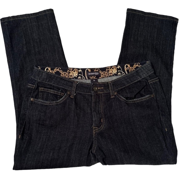 St. John’s Bay Capris Womens 12P Dark Blue Lightweight Denim Capri Pockets - Picture 1 of 10